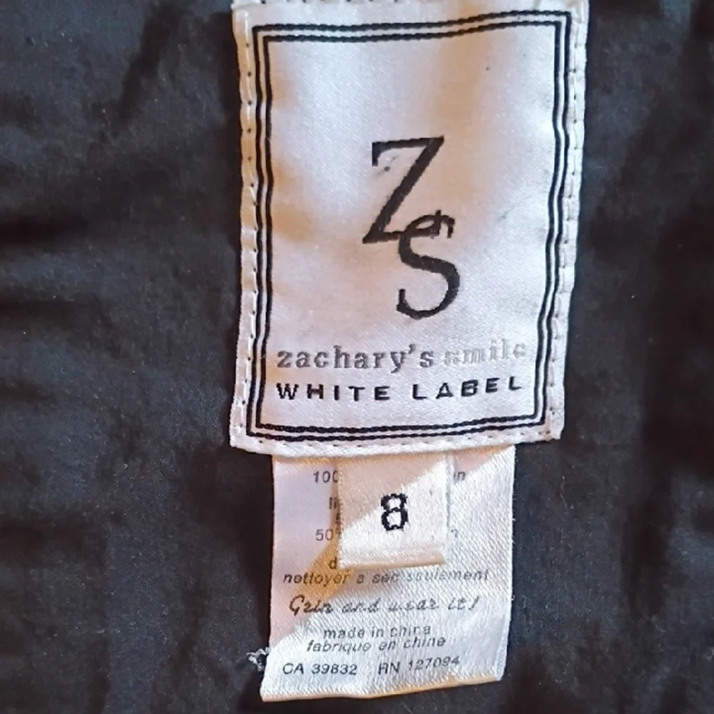 Zachary's Smile  Dress in Green and Blue. Size 8. Art To Wear. - Picture 8 of 12